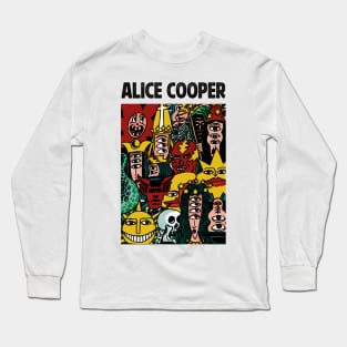 Monsters Party of Alice Cooper Long Sleeve T-Shirt